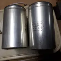 Vintage Photo Flash Capacitors - set of 4