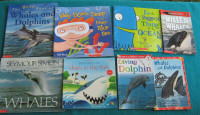 Whales , Dolphins,Shark reading books Primary/Jr Level