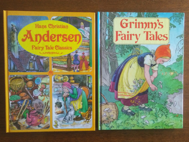 1980's FAIRY TALE CLASSICS  Rare HC Boxed Set Anderson & Grimm in Children & Young Adult in Lethbridge - Image 2