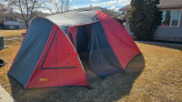 huge outbound castle mountain 6 family tent 2 room 