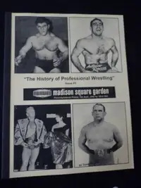 Whatever Happened To...? Wrestling bulletin lot x 3 - WWF NWA