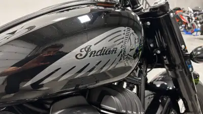 Ride the legend. This 2023 Indian Chief Bobber brings classic American muscle with modern tech, powe...