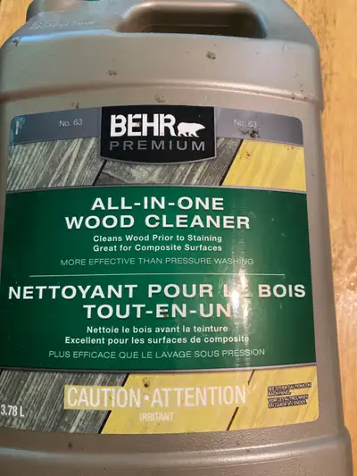 New wood cleaner, View more
