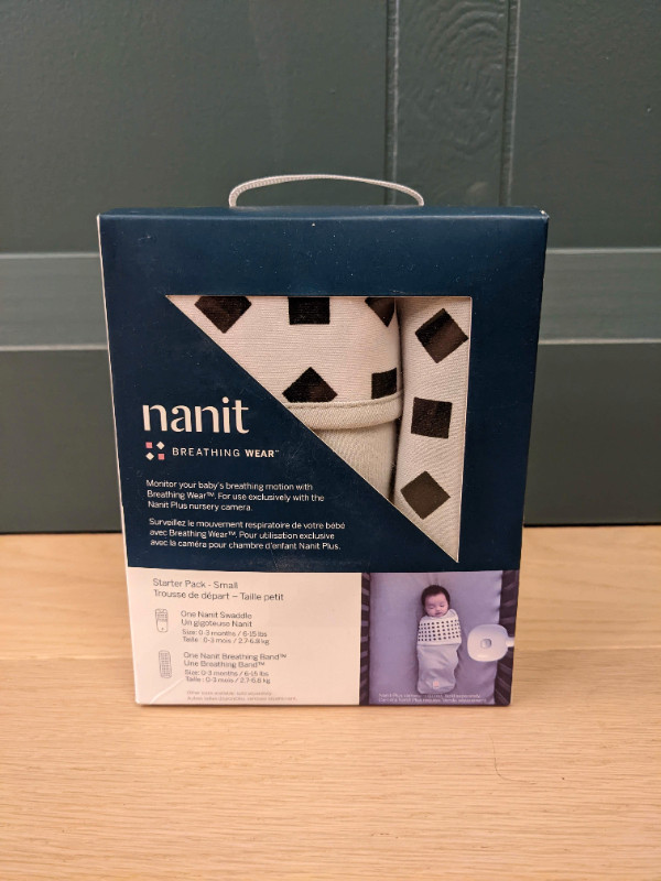 BRAND NEW - Nanit Breathing Wear Starter Pack (MSRP $45) in Gates, Monitors & Safety in Kitchener / Waterloo