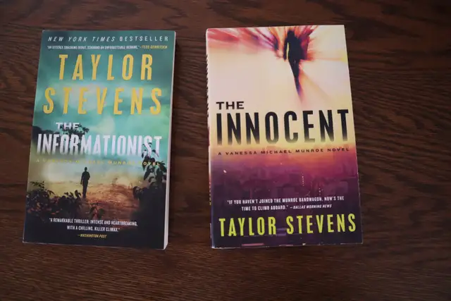 Two novel by Taylor Stevens. in Fiction in Ottawa - Image 2