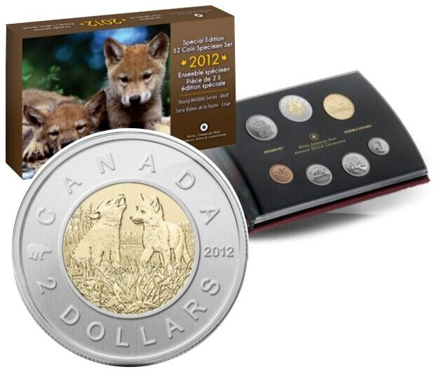 2012 Special Edition Specimen Coin Set - Wolf Cubs in Arts & Collectibles in Mississauga / Peel Region
