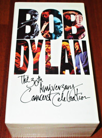 VHS TAPE :: Bob Dylan - The 30th Anniversary Concert Celebration