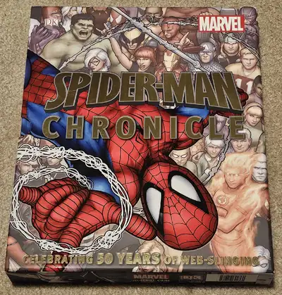 Marvel Spider-Man Chronicle Hardcover Book, View more
