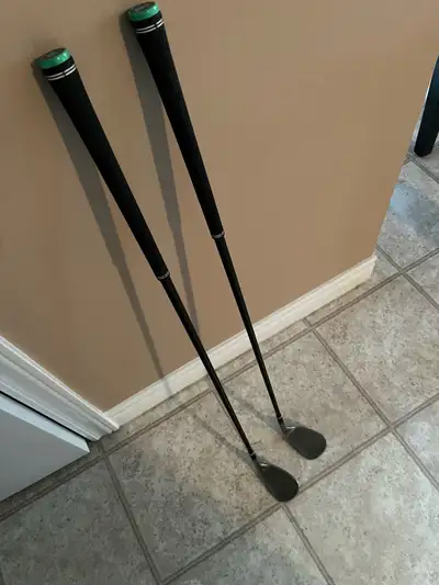 Left handed Cleveland sand and lob wedge. , View more