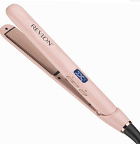 Revlon 1 inch hair straightener/fer a lisser cheveux (pink)