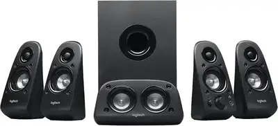 Logitech Z506 Surround Sound Home Theater Speaker System, View more