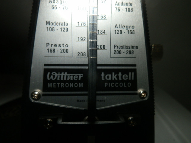 Wittner 836 Taktell Piccolo Metronome, Black in Other in Dartmouth - Image 4
