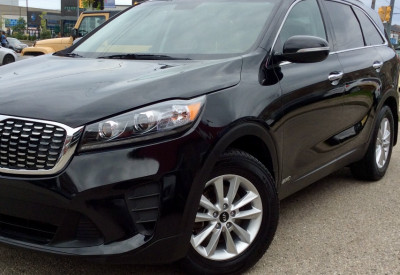 2019 KIA SORENTO EX+ BLACK AW LEATHER 7 PASSENGER LOW KM