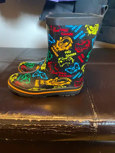 Boys Rubber Boots and Sandals size 2, View more