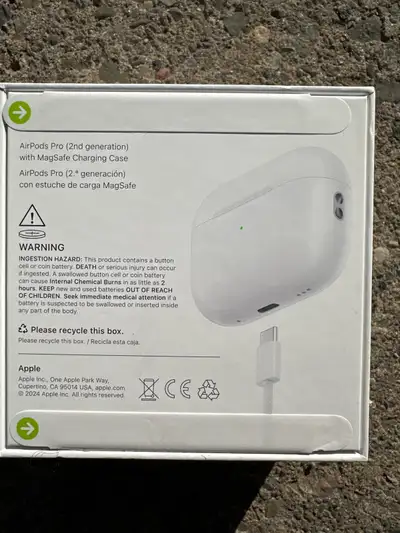 BNIB sealed,AirPods Pro (2nd generation) with MagSafe, View more