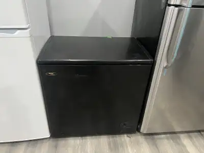 BLACK!! deep chest freezer can deliver , View more