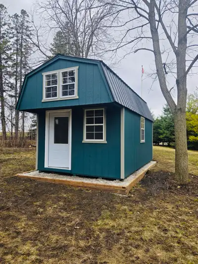 ✔️ 10' X 16' Lofted SHED, View more