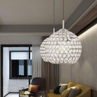 Illuminate Your Home with Elegance! Crystal Light Fixture