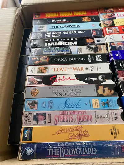 VHS movies lot, View more