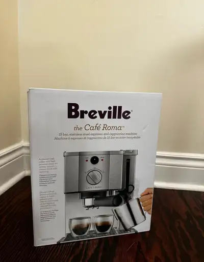 BREVILLE THE CAFE ROMA ESPRESSO MACHINE, View more