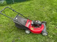 Lawn mower with bag for sale! 