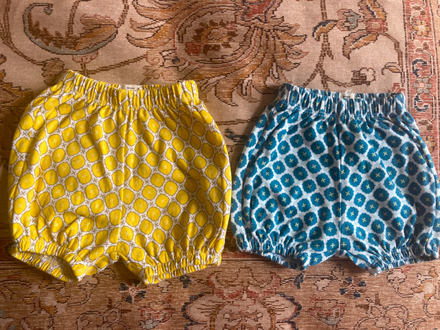 NEW Organic Cotton Baby Clothes (2 Shorts) in Clothing - 9-12 Months in City of Toronto