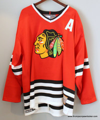 Bobby Hull autographed CCM jersey