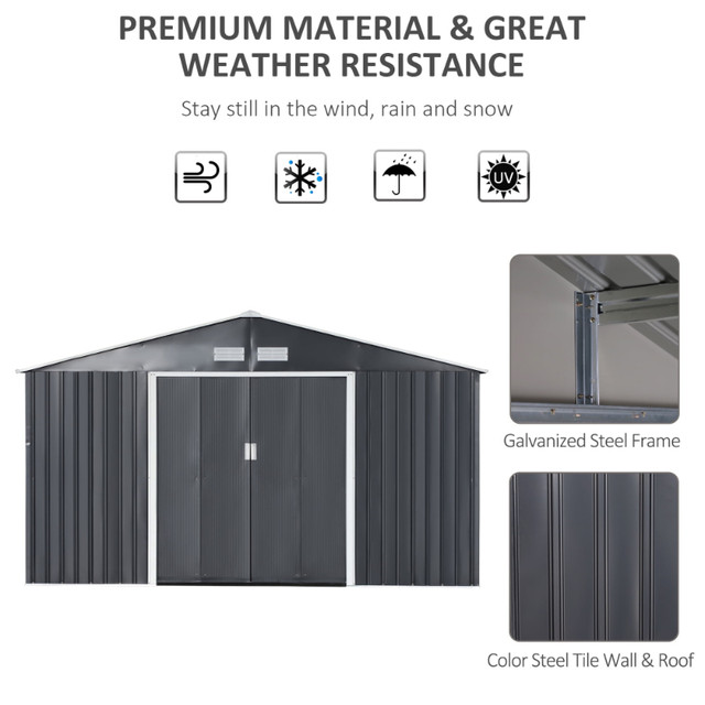 Large storage shed / Commercial outdoor shed in Outdoor Tools & Storage in Mississauga / Peel Region - Image 4