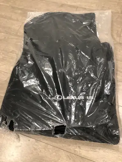 New Lexus IS300 AWD Floor Mats in black and silver for 2017-2024. To buy these mats would cost $162....