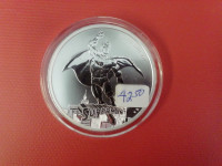 Samoa 2023 Superman 5 dollars pure silver       coin