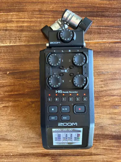 Zoom H6 Handy Recorder , View more