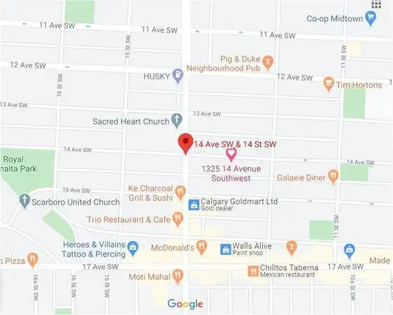 (Downtown) an Above-ground, uncovered parking stall For Rent