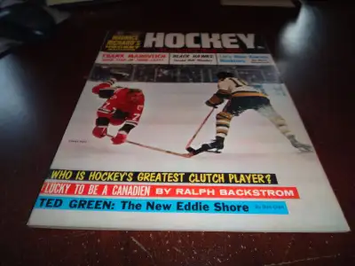 Hockey Illustrated Magazine february 1963 bobby hull frank mahov, View more