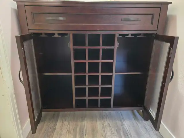 SOLID WOOD Bar PICK UP ONLY in Hutches & Display Cabinets in Edmonton - Image 4