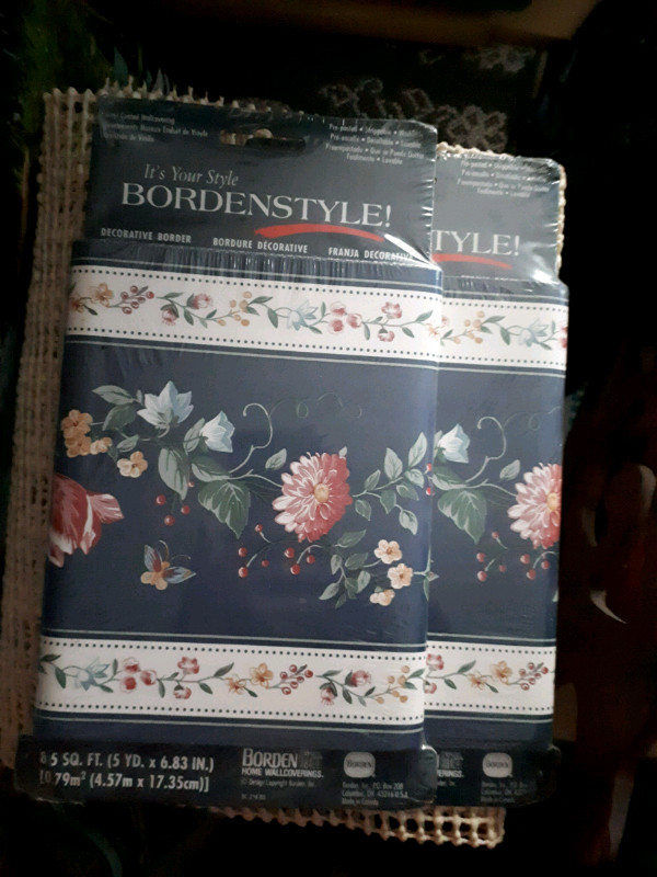  brand new border floral pattern in Home Décor & Accents in Saint John