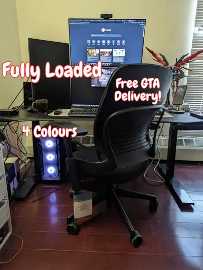 Steelcase Leap v2 - Free GTA Delivery Fully Loaded ~ 4 Colors ~, View more