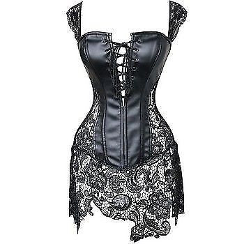 3XL- 6XL. Sexy Corset femmes en faux cuir noir & Gothic. dans Autre  à Longueuil/Rive Sud - Image 2