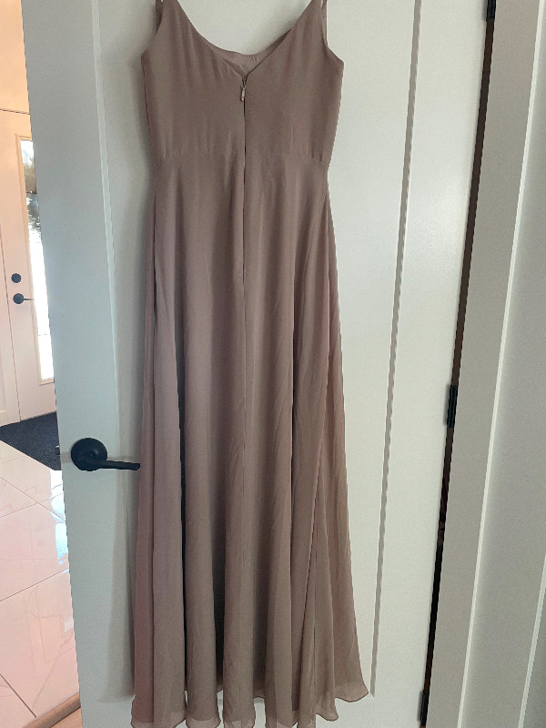 Azazie Taupe Women's Gown in Women's - Dresses & Skirts in Saskatoon - Image 3