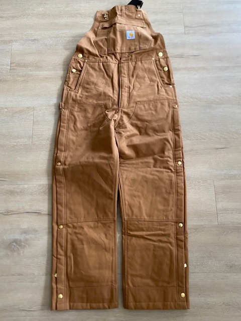 Brand New Carhartt Mens Duck Insulated Bib Overalls - Size Small in Men's in London - Image 3
