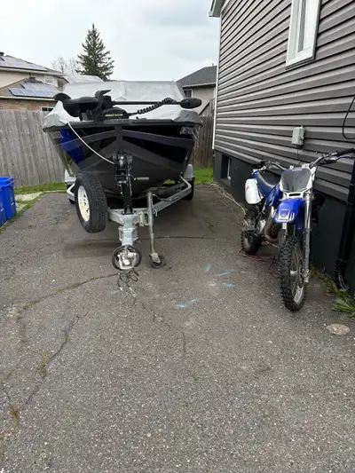 2001 yz80 Run great good compression FMF gold series fatty pipe FMF power core 1 Unbreakable leavers...