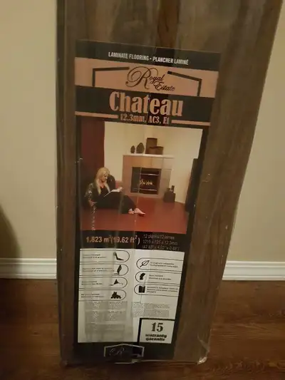 Royal Estate Chateau Laminate flooring new in box, View more