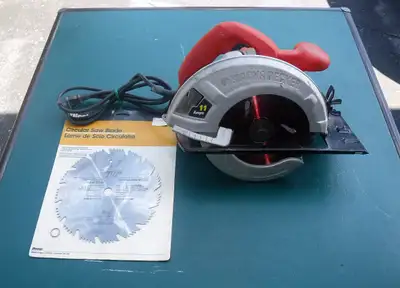 Black and Decker 7.25" Circular Saw with an Extra Blade, View more