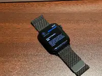 Apple Watch Series 7 45mm Graphite Milanese Loop