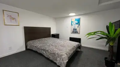 Available June 1st . Newly renovated beautiful, furnished, completely private, full one bedroom apar...