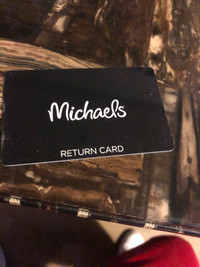 Michaels $205 gift card