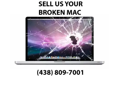 CASH FOR YOUR BROKEN MAC    - SELL TODAY IN MONTREAL