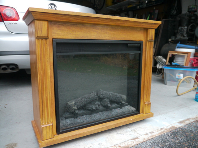 electric fire place heater in Fireplace & Firewood in Cornwall