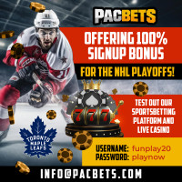 INVESTORS FOR THE NHL PLAYOFFS.  DAILY PAYOUTS. GO LEAFS!