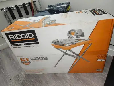 Rigid 7in. Wet Tile Saw with Stand, View more