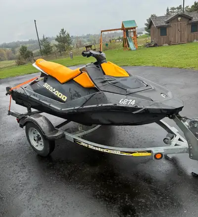 Works great Water ready Just paid bay marina for a new wear ring and oil change 3up Only 75 hours Pi...
